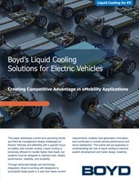 Boyds Liquid Cooling Solutions for EV