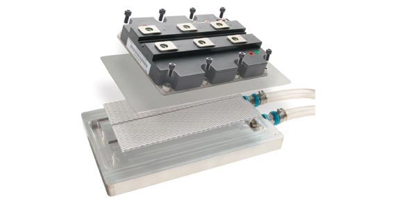 Extended Surface Liquid Cold Plate
