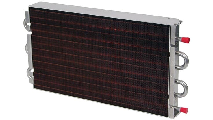 copper heat pipes in snow