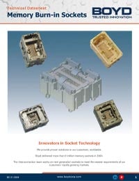 Memory Burn in Socket